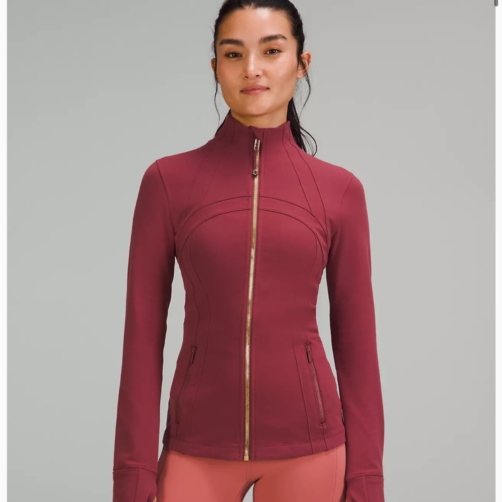 Lululemon define jacket in mulled wine